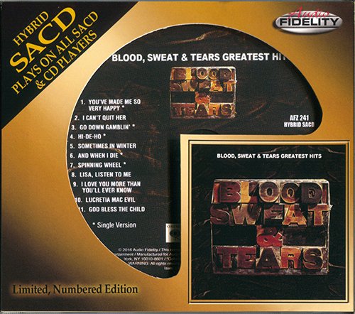 BLOOD, SWEAT & TEARS «Golden Collection 1968-1972» (7 x CD • Columbia Records • Issue 1992-2016)