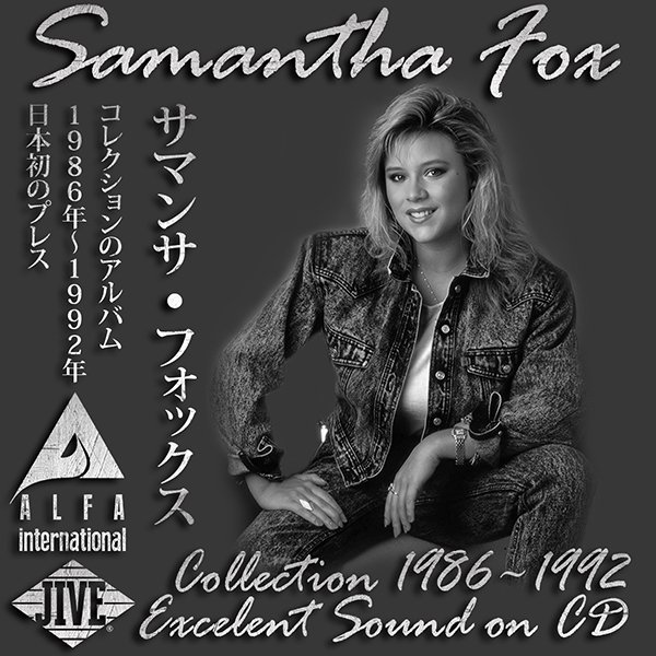 SAMANTHA FOX «Collection» (4 × CD • Alfa Inc. • 1986-1992)