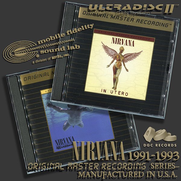 NIRVANA «Original Master Recording» Series– (2 x CD • MFSL • 1991-1993)