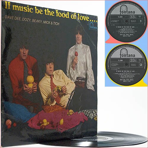Dave Dee, Dozy, Beaky, Mick and Tich - If Music Be The Food Of Love (1966) (Vinyl)