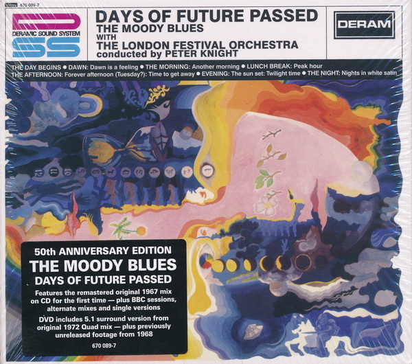 Moody Blues: 1967 Days Of Future Passed - 3-Disc Box Set Universal Music 2017