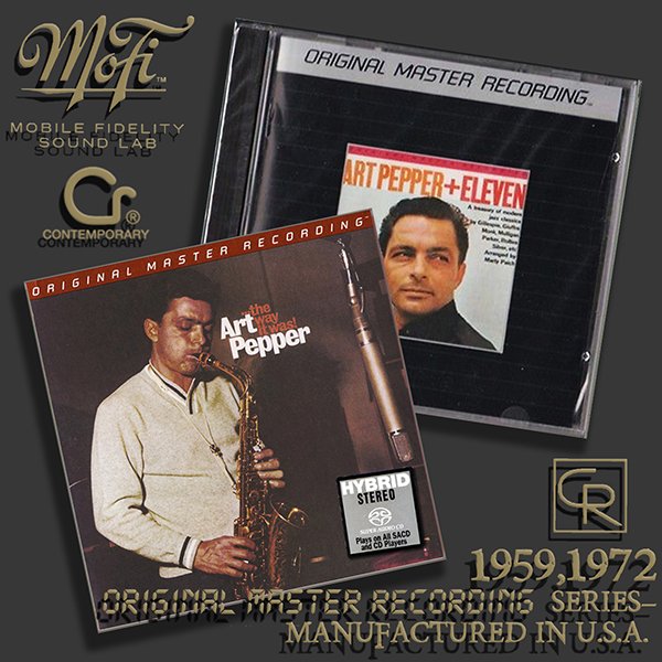 ART PEPPER «Original Master Recording» Series– (2 x CD • MFSL • 1959-1972)