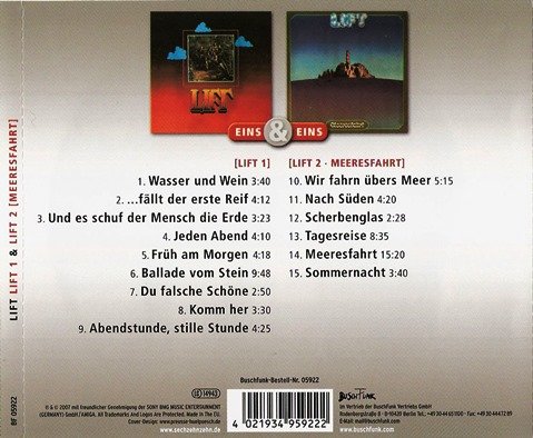 Lift - I (1977) / II Meeresfahrt (1978) [Reissue 2007] 