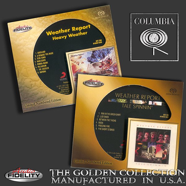 WEATHER REPORT «Collection 1975-1977» (2 x CD • Audio Fidelity SACD • Issue 2016-17)