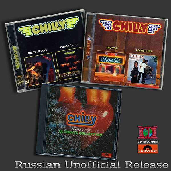 CHILLY «Discography» (3 x CD • Russian Unofficial Release • 2001-2010)