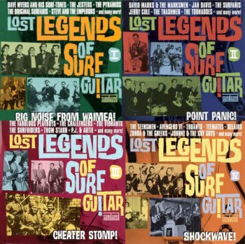 VA - Lost Legends Of Surf Guitar Vol. I-IV (2003-2005)