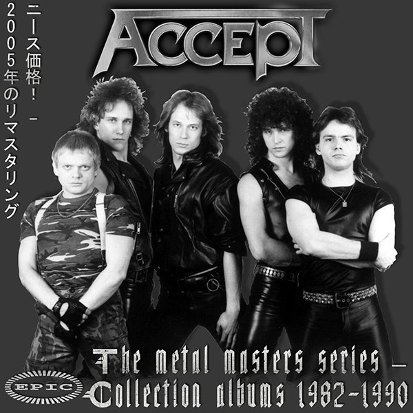 ACCEPT «The Metal Masters Series» – (8 x CD • Sony Music Japan • Remastered 2005)