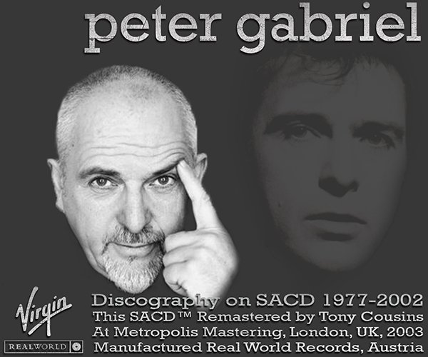 PETER GABRIEL «Discography on SACD» (11 x SACD • Real World Records • Remastered 2003)