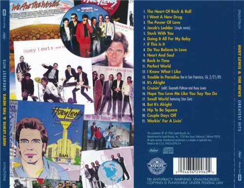 Huey Lewis & The News - Greatest Hits (2006)