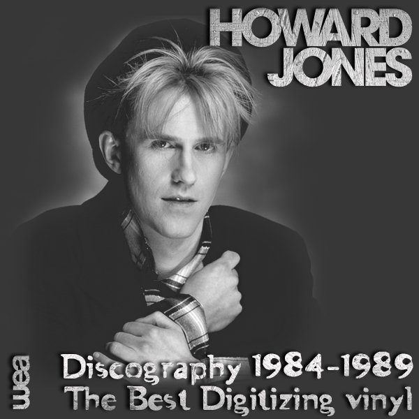 HOWARD JONES «Discography on vinyl» (5 × LP • WEA Record Ltd. • 1984-1989)