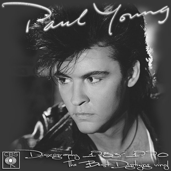 PAUL YOUNG «Discography on vinyl» (4 × LP • CBS Records Inc. • 1983-1990)