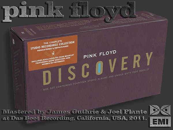 PINK FLOYD «Discovery Box» + bonus (US 17 x CD 2011 EMI Records Ltd. • 50999 0 82613 2 8)