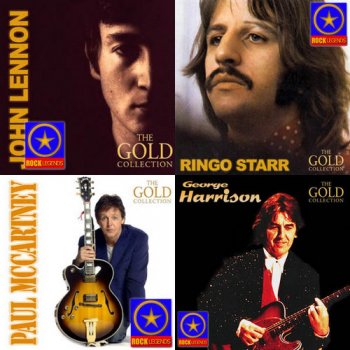 John Lennon, George Harrison, Ringo Starr, Paul McCartney - Rock Legends: The Gold Collection (2012)