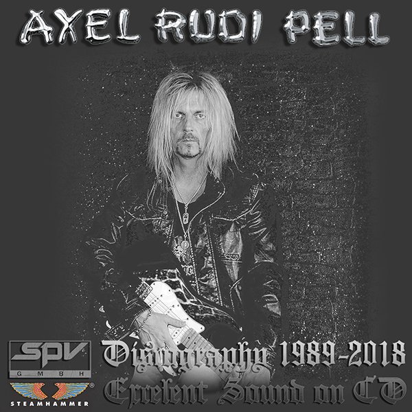 AXEL RUDI PELL «Discography» (30 x CD • SPV GmbH Limited • 1989-2018)
