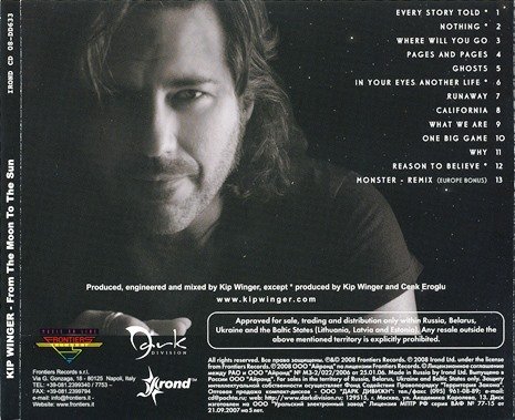 Kip Winger - From The Moon To The Sun (2008)
