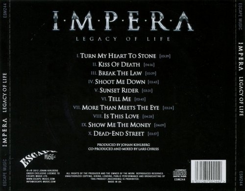 Impera - Legacy Of Life (2012)