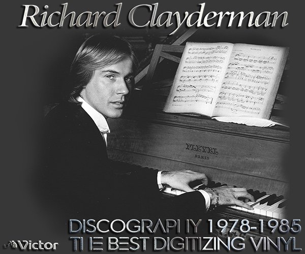 RICHARD CLAYDERMAN «Discography on vinyl» + bonus (17 x LP + 3CD Box • Victor Musical Industries • 1978-1985)