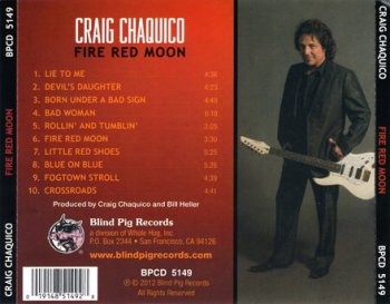 Craig Chaquico - Fire Red Moon (2012)
