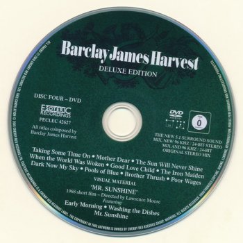 Barclay James Harvest: 1970 Barclay James Harvest 4-Disc Deluxe Box Set 2018
