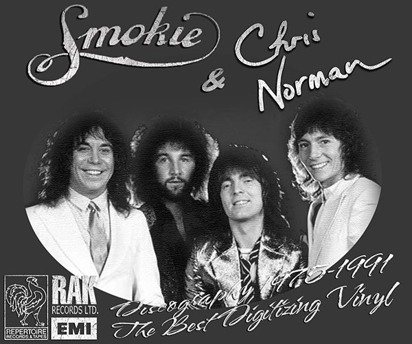 SMOKIE + CHRIS NORMAN «Discography on vinyl» (17 × LP • RAK Records Ltd. • 1975-1991)