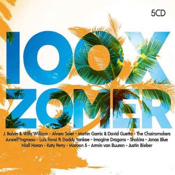 VA - 100x Zomer 2018 [5CD Box Set] (2018)