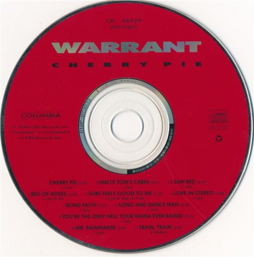 Warrant - Cherry Pie (1990)