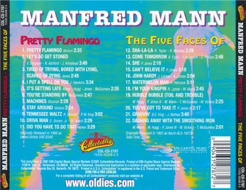 Manfred Mann - Pretty Flamingo/ The Five Faces Of (2001)