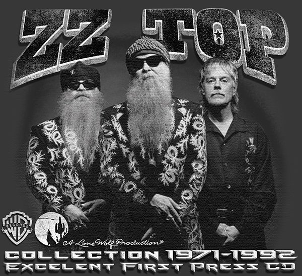 ZZ TOP «Discography» (12 x CD • A Lone Wolf Production • 1971-1992)