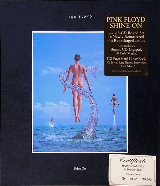 PINK FLOYD «Shine On» (NL 9 x CD Box Set 1992 EMI Records Ltd. • CDS 7 80557 2)