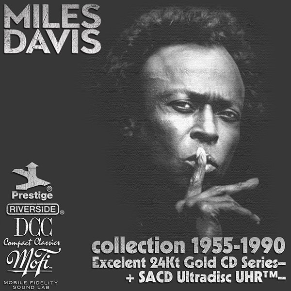 MILES DAVIS «Golden Collection» (30 x 24Kt Gold CD + Hybrid-SACD • 1955-1990)