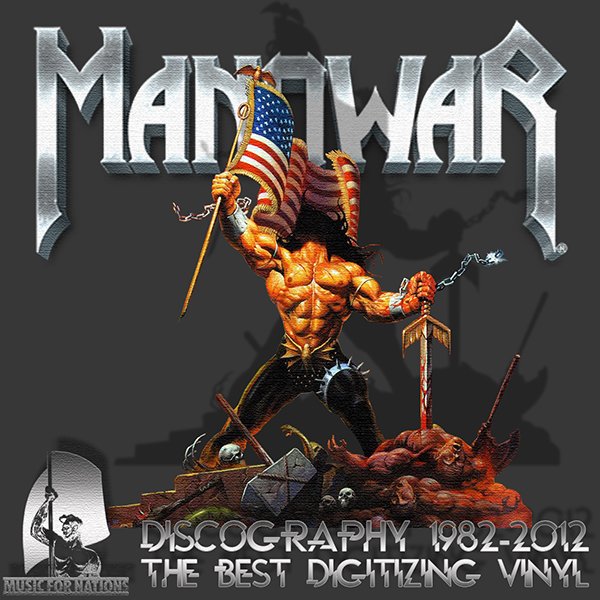 MANOWAR «Discography on vinyl» (12 x LP • Inar Music Ltd. • 1982-2012)