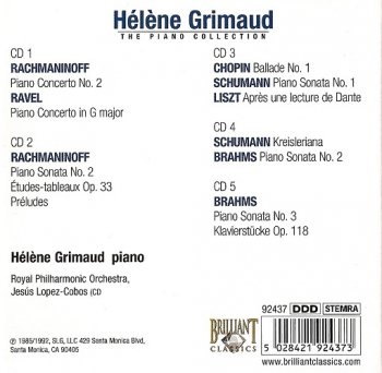 Helene Grimaud - The Piano Collection (2003)
