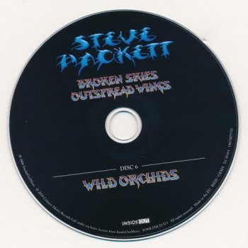 Steve Hackett: 2018 Broken Skies Outspread Wings (1984-2006) / 8-Disc Box Set InsideOut Music