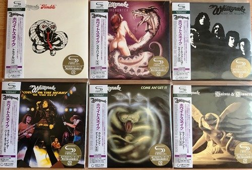 Whitesnake - Collection (1978-1982) [7CD SHM Japan Remast. 2007]