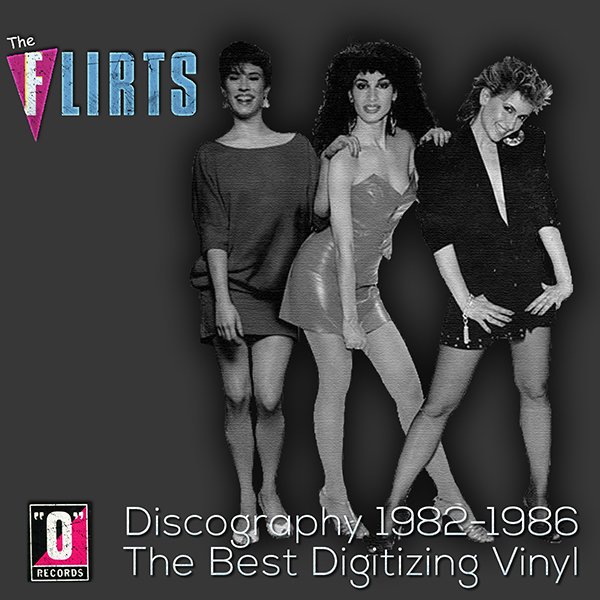 THE FLIRTS «Discography on vinyl» (4 x LP + bonus 3 x CD Box-Set • 1982-1986)