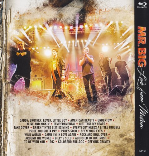 Mr. Big - Live From Milan (3CD) [Japanese Edition] (2018)