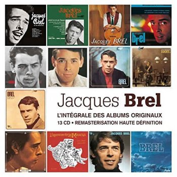 Jacques Brel - L'Int&#233;grale Des Albums Originaux [13CD Remastered Box Set] (2010)