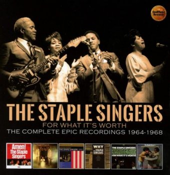The Staple Singers - For What It's Worth: The Complete Epic Recordings 1964-1968 [3CD Box Set] (2018)