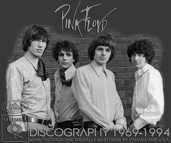 PINK FLOYD «Discography» (12 × CD • Canada & US 1st Press • 1983-1994)