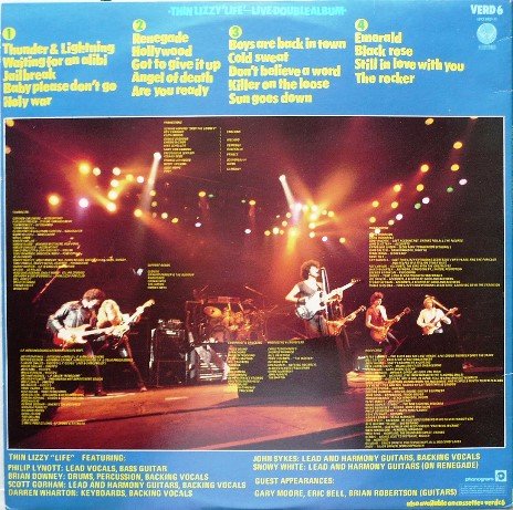 Thin Lizzy - Life Live (1983) [2LP Vinyl Rip 32/192]
