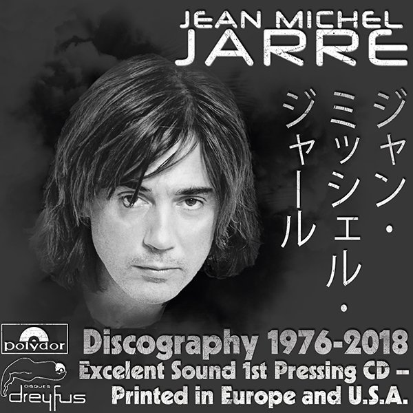 JEAN-MICHEL JARRE «Discography» (25 × CD • Disques Dreyfus • 1976-2018)