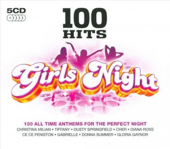 VA - 100 Hits Girls Night [5CD Box Set] (2008)