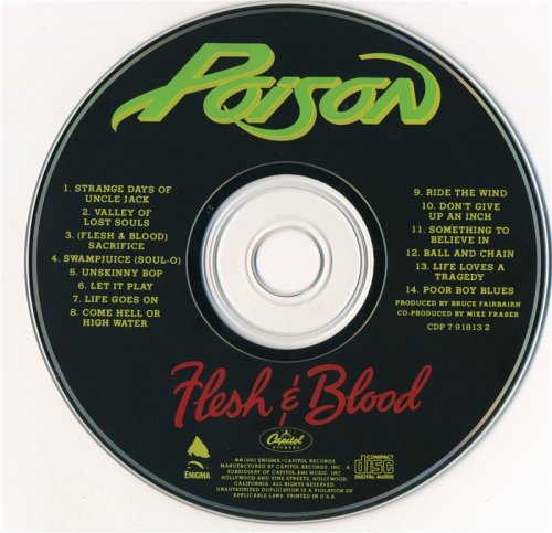 Poison - Flesh & Blood (1990)