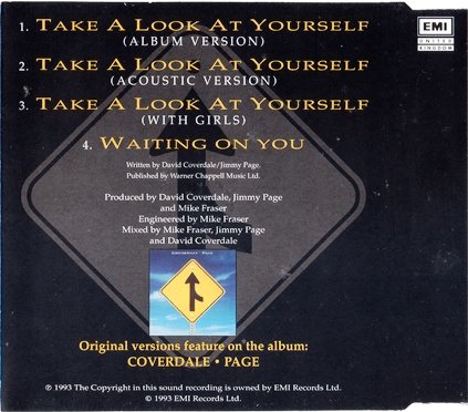 Coverdale Page - Singles Collection (1993) [5CDS]