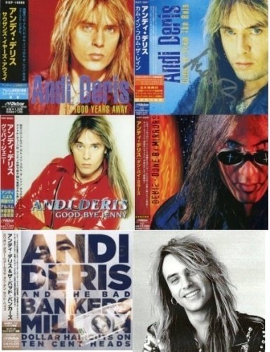 Andi Deris - Discography [Japan Editions 5CD] (1997-2013)