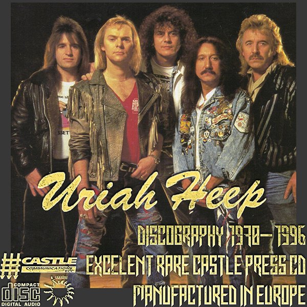 URIAH HEEP «Discography 1970-1996» (21 × CD • CASTLE Classic Series • Issue 1986-1996)