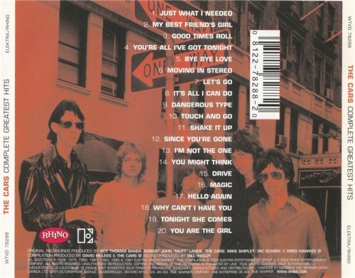 The Cars - Complete Greatest Hits (2002) 