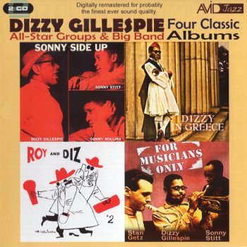 Dizzy Gillespie All-Star Groups & Big Band - Four Classic Albums (2CD, 2011)
