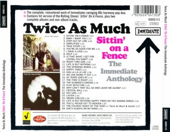 Twice As Much - Sittin' On a Fence: The Immediate Anthology (1966-68) (1999)