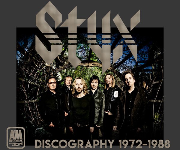 STYX «Discography on vinyl + solo» (13 x LP • A&M Records Limited • 1972-1988)